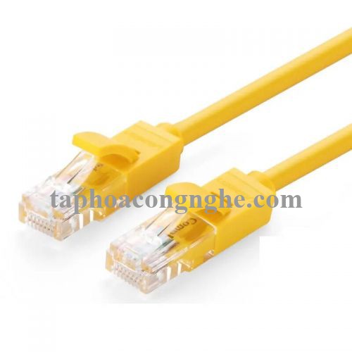 Ugreen 11233 5M màu Vàng Cáp mạng LAN CAT5E UPT NW103 30011233